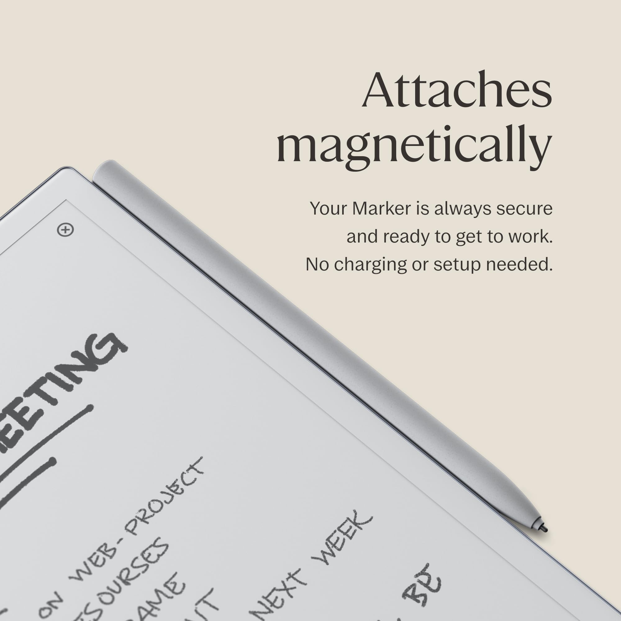 [ほぼ新品] reMarkable2 Tablet + Marker Plus Remarkable 2 Digital Paper Tablet with Marker Plus and Eraser